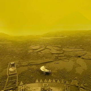 Снимок аппарата «Венера-13»