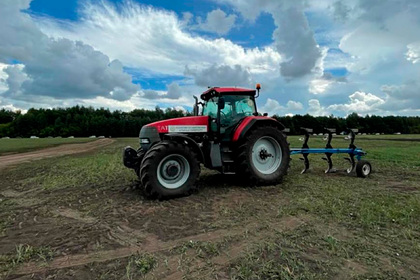В Татарстане показали беспилотный трактор