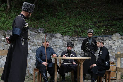 В горах Ингушетии состоялась премьера спектакля «Кровная месть»