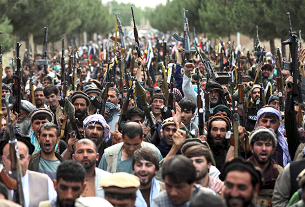 Афганские ополченцы