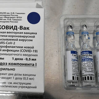 Ампулы с вакциной "Гам-Ковид-Вак" (Спутник V)