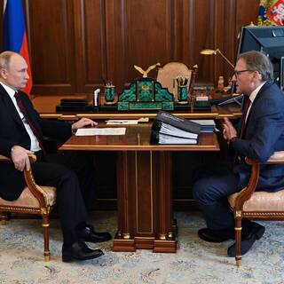 Владимир Путин и Борис Титов