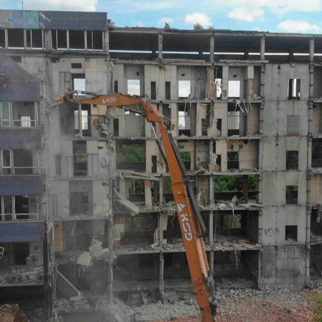 В Москве демонтировали долгострой полувековой давности: Город: Среда  обитания: Lenta.ru