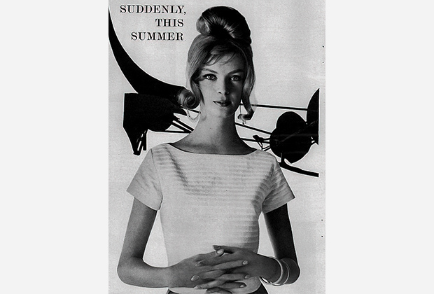 Нена фон Шлебрюгге в съемке для журнала Mademoiselle, 1960 год