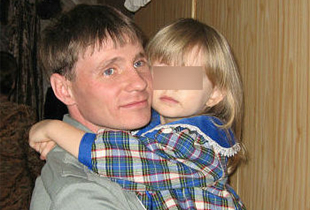 Подполковник Алексей Подмарков с дочерью Анной