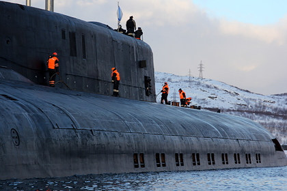 Российский атомный крейсер потерял ход у берегов Дании