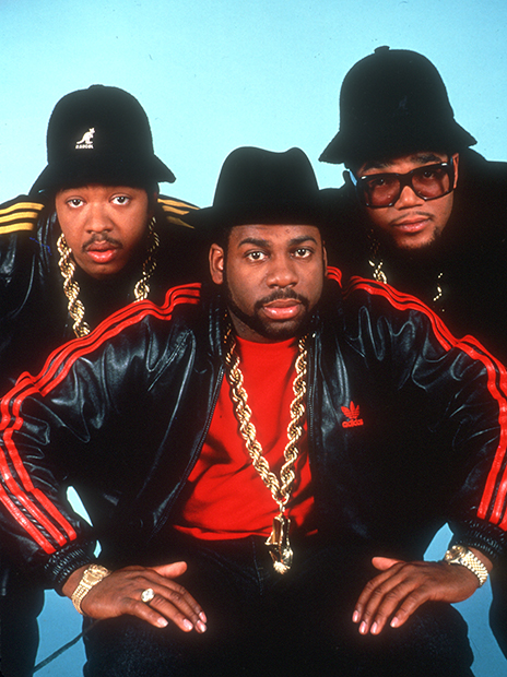 Участники хип-хоп-группы RUN DMC, 1985 год