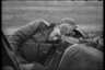 Солдат из 7-й танковой дивизии вермахта спит в машине во время привала. Белоруссия, СССР, 1941 год.

