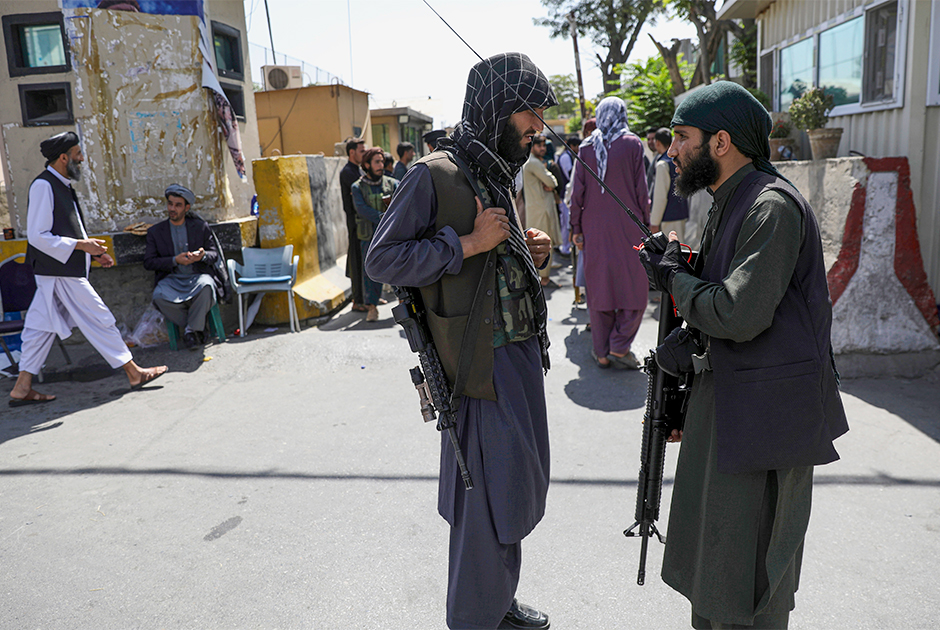 Бойцы «Талибана» в Кабуле