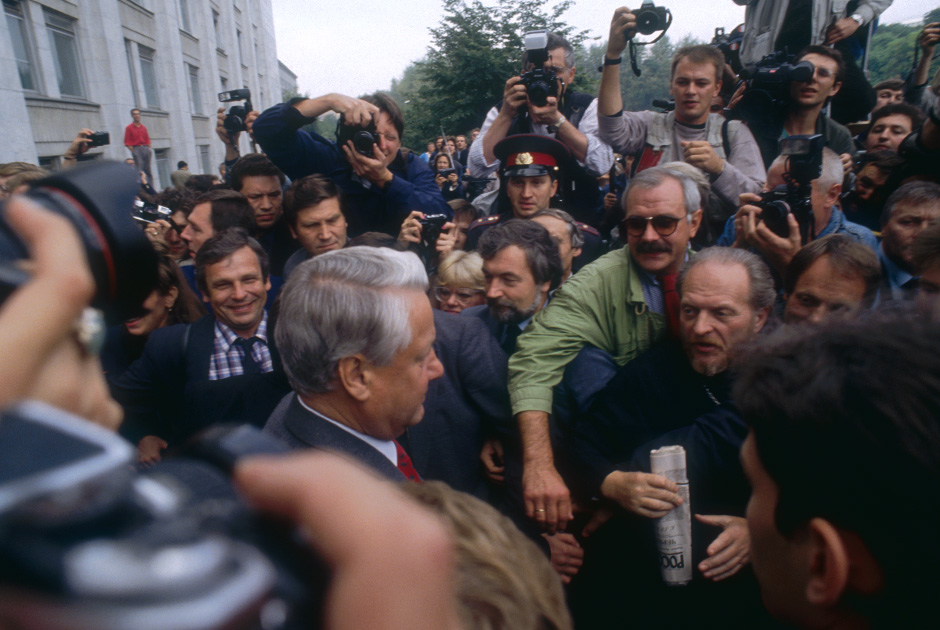 Ельцин и его сторонники