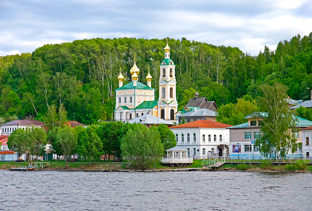 Плес дома с баней