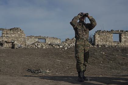 Армянский военный пропал без вести на территории Азербайджана