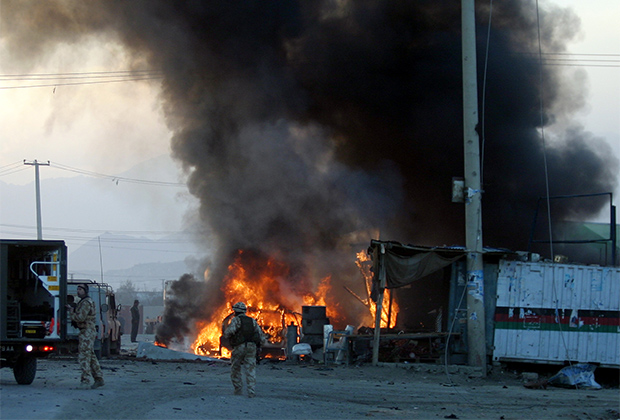 Последствия теракта в Кабуле в 2005 году