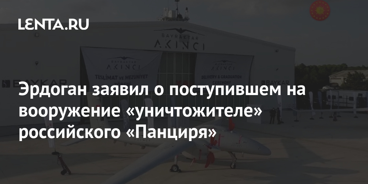 Эрдоган заявил о поступившем на вооружение «уничтожителе» российского «Панциря»: Политика: Мир: Lenta.ru