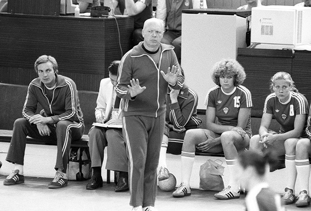 На XXII Олимпийских играх в Москве, 1980 год