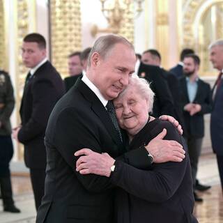 Владимир Путин и Вера Гуревич