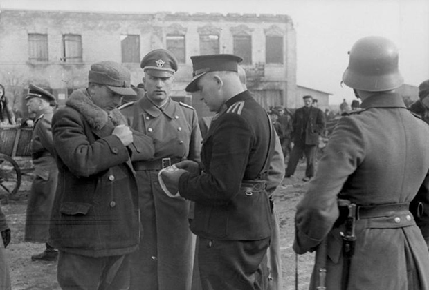 Рейд немецкой полиции в Кракове. 1941 год