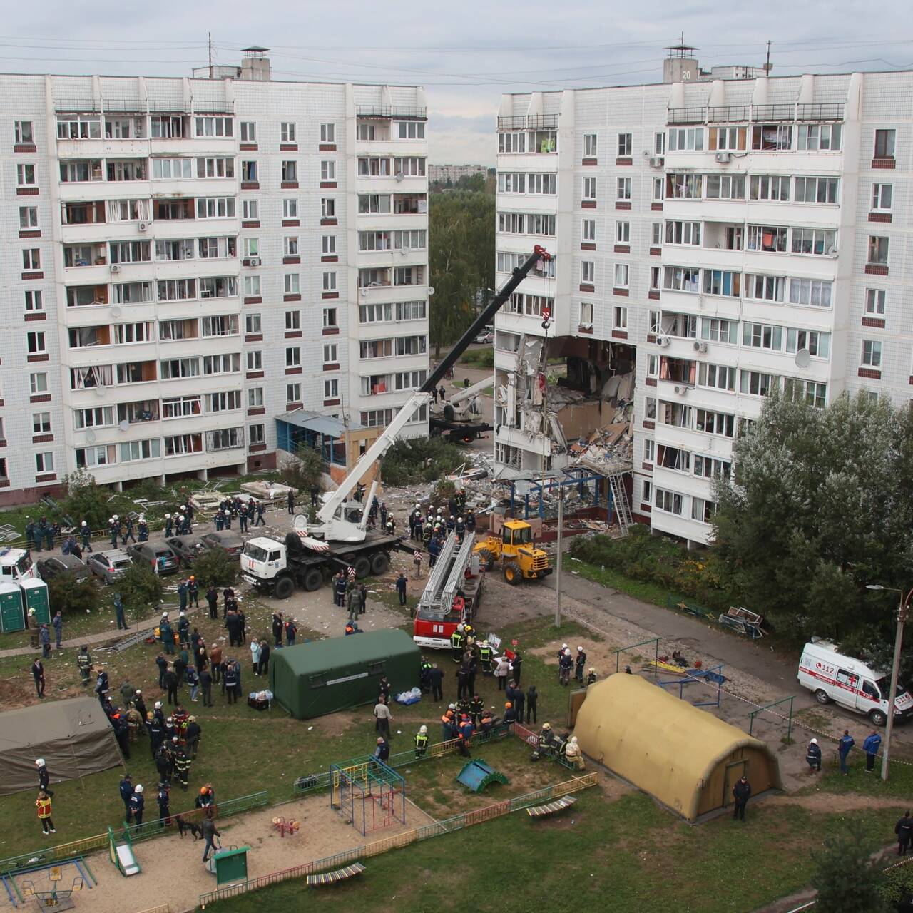 Власти рассказали о компенсациях семьям погибших при взрыве газа в доме  Ногинска: Общество: Россия: Lenta.ru