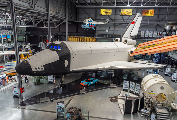 Самолет-аналог БТС-02 ОК-ГЛИ в экспозиции Музея техники в Шпайере