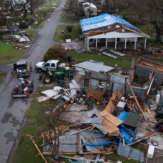 Последствия урагана Ида в Луизиане