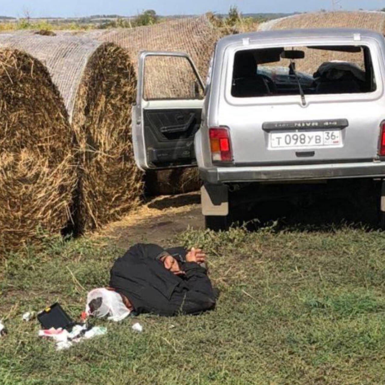 МВД показало фотографию с задержания напавшего на отдел полиции в Лисках:  Полиция и спецслужбы: Силовые структуры: Lenta.ru