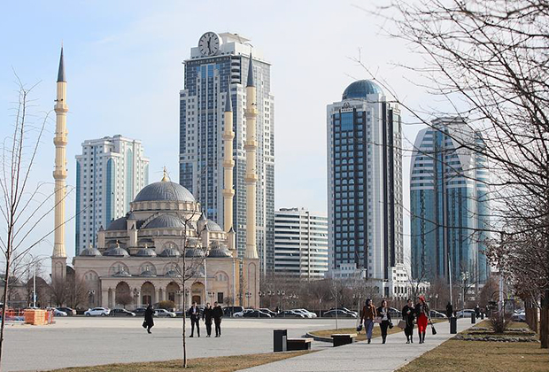 «Грозный-Сити» и мечеть «Сердце Чечни»