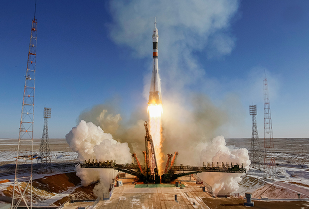 Космический корабль «Союз МС-07» стартует с космодрома Байконур
