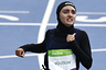 Athlete Kamia Yusufi at the 2016 Olympics