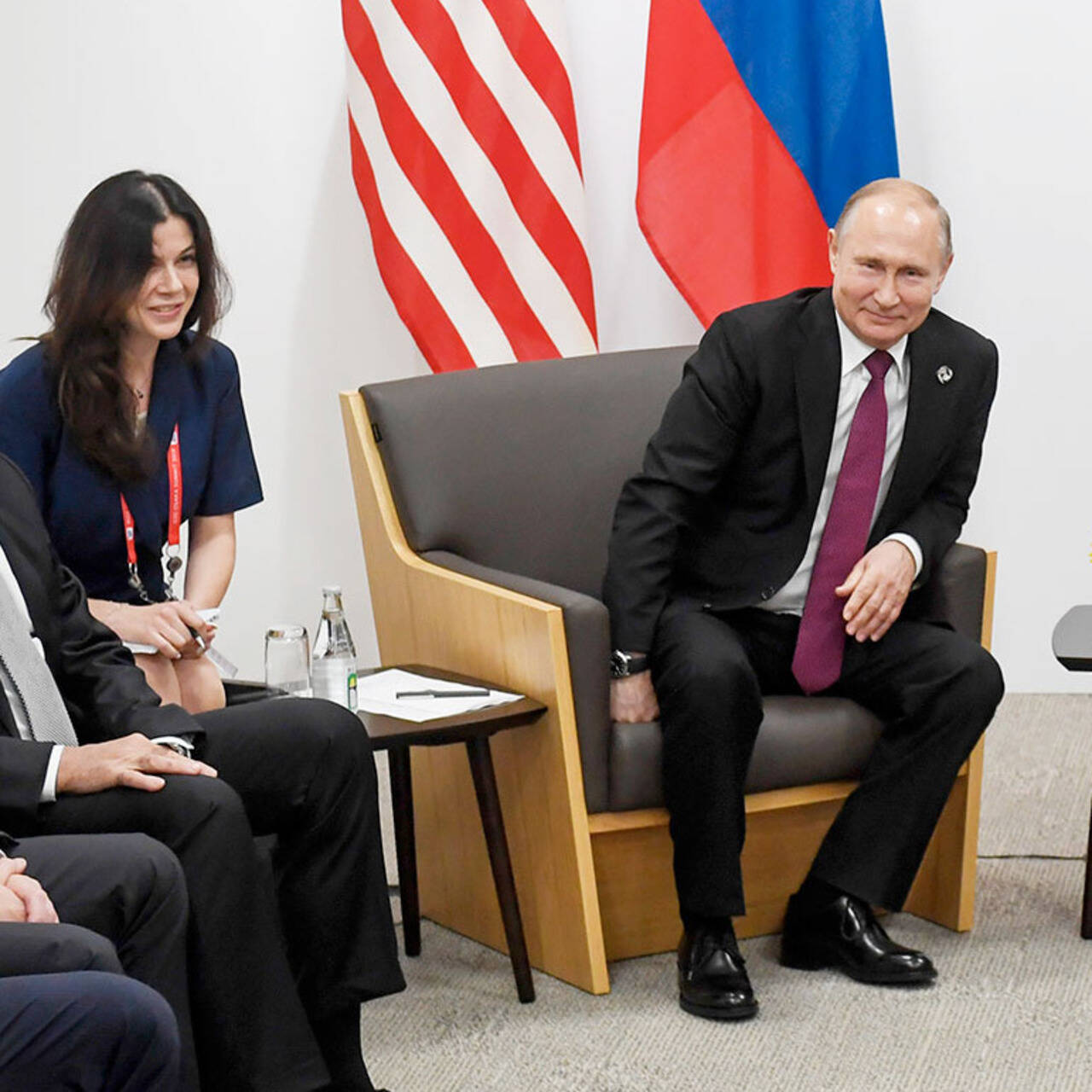 Переводчица Путина На Встрече Фото
