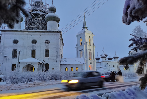 Каргополь зимой