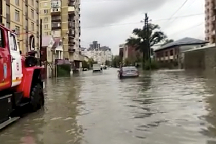 Последствия ливней в российском регионе сняли на видео