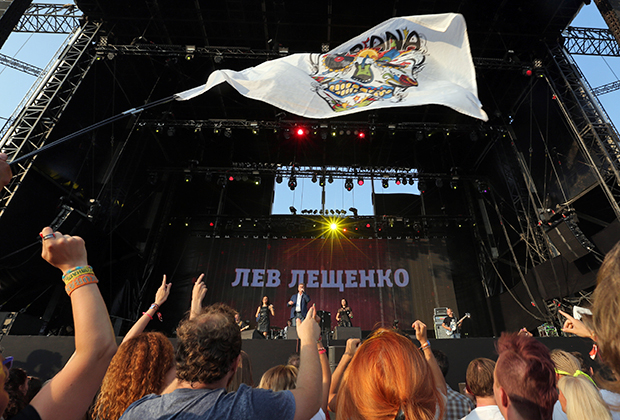 Лещенко на международном музыкальном фестивале Kubana, 9 августа 2015 года. Фото: Руслан Шамуков / ТАСС
