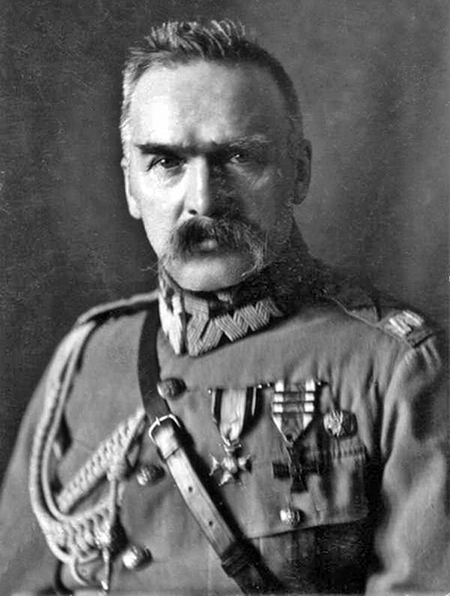 Маршал Польши Юзеф Пилсудский