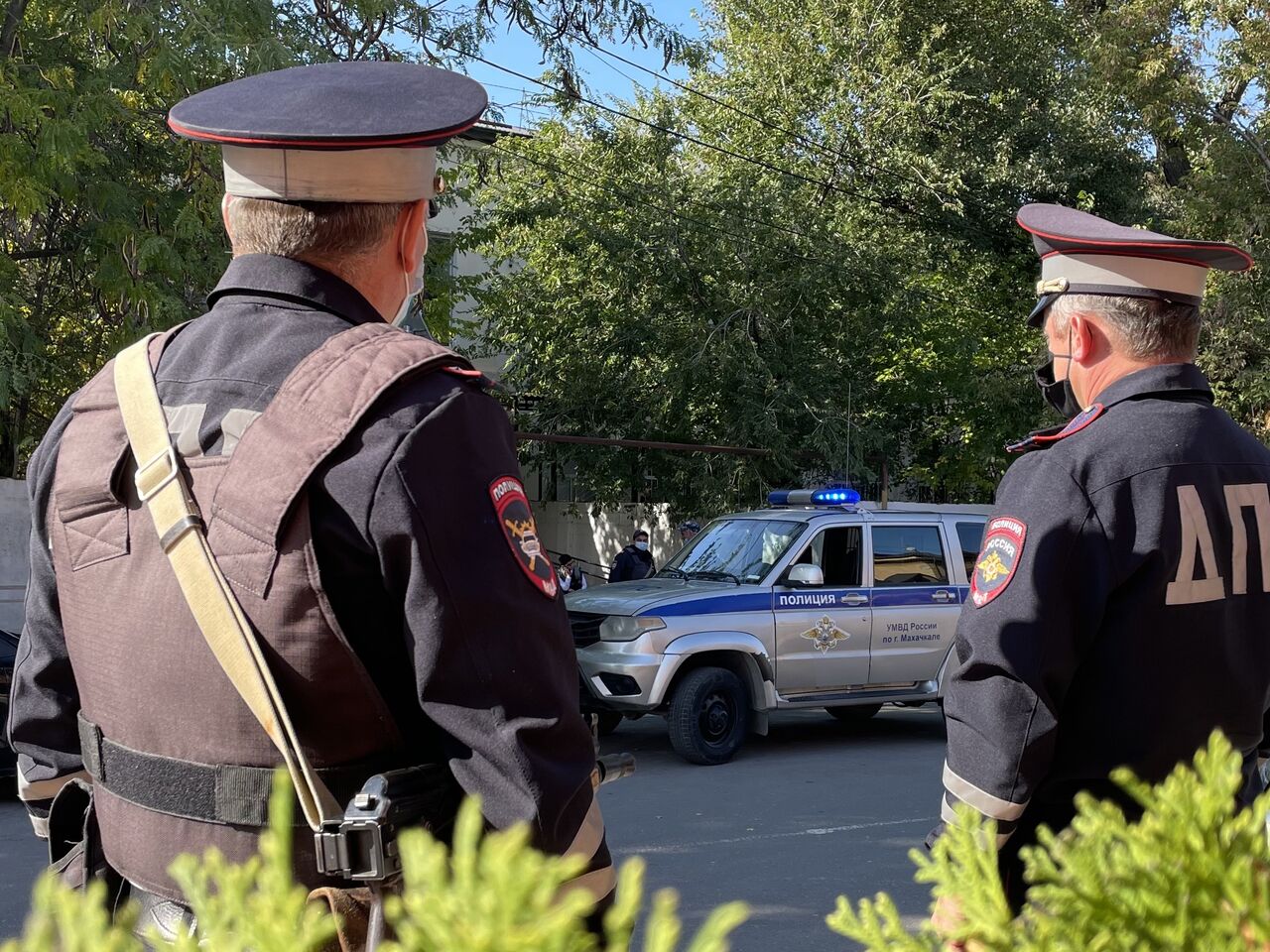 Полицейские в Дагестане