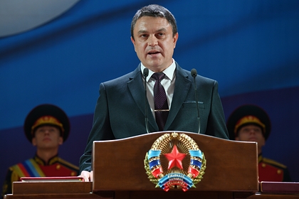 Глава ЛНР заявил о бессмысленности переговоров с Украиной в «минском формате»