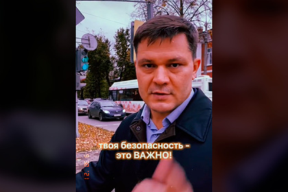 Российский мэр рассказал в TikTok о правилах пешехода под нецензурную песню