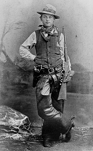 Американский ковбой, фото 1880-х годов