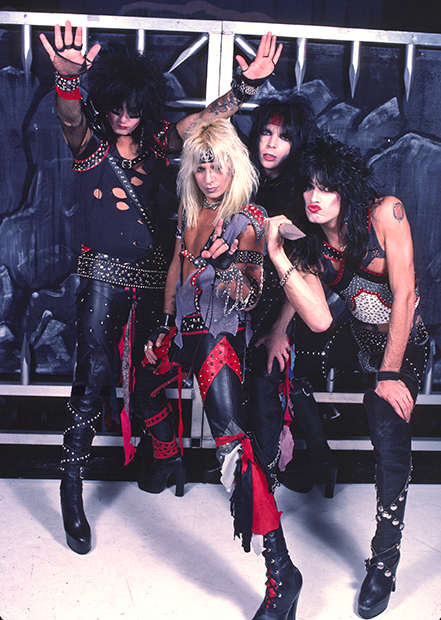 Глэм-метал-группа Mötley Crüe, 1983 год