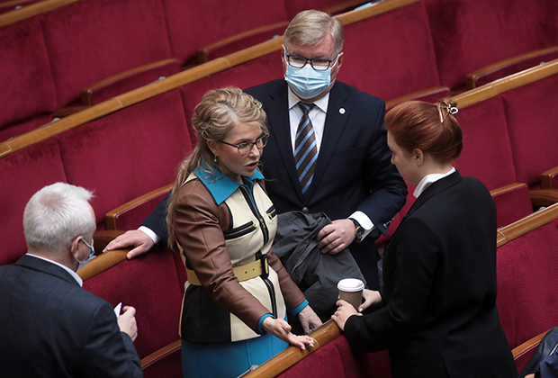 Юлия Тимошенко в наряде Louis Vuitton 