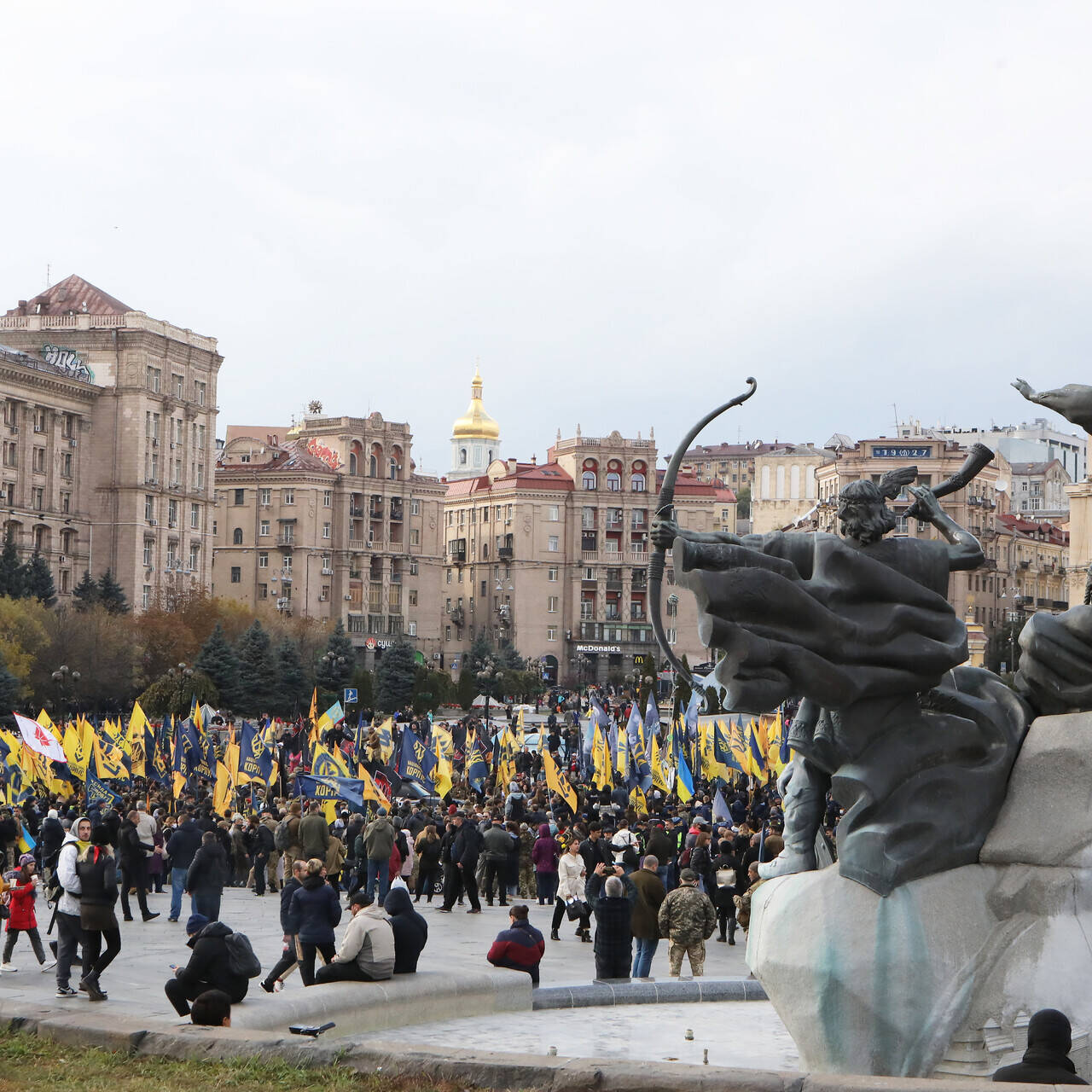 На Украине назвали условие поднятия нового Майдана: Украина: Бывший СССР:  Lenta.ru