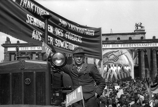 Первомайские торжества в Берлине, 1949 год