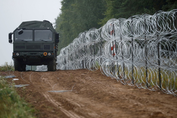 Техника на границе с белоруссией военная