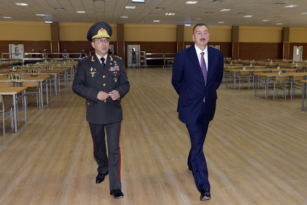 Ровшан Акперов и Ильхам Алиев
