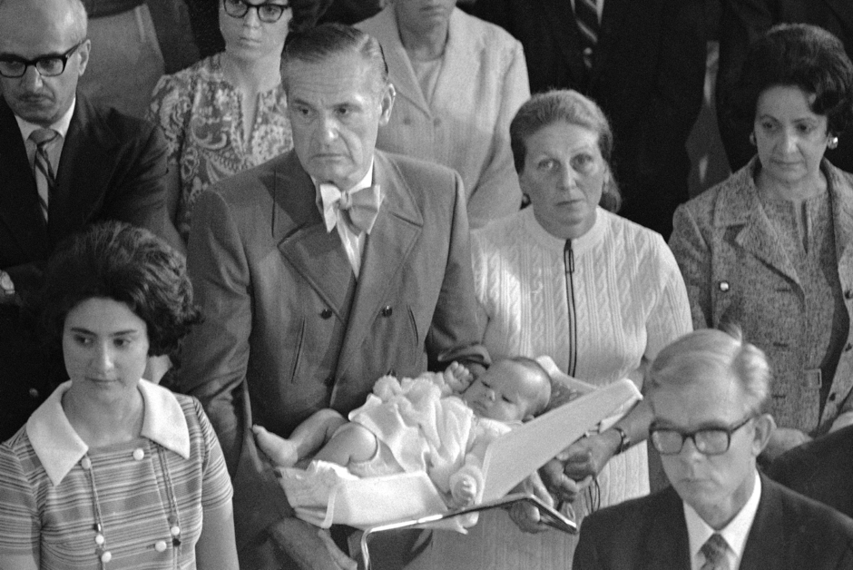 Дочь Сталина Светлана Аллилуева и ее пятый муж Уильям Уэсли Питерс в США, 1971 год
