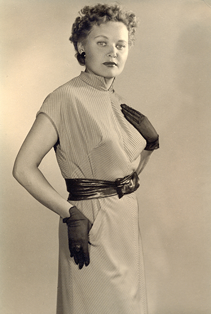 Фото Нины Вагиной для «Журнала мод», 1956 год