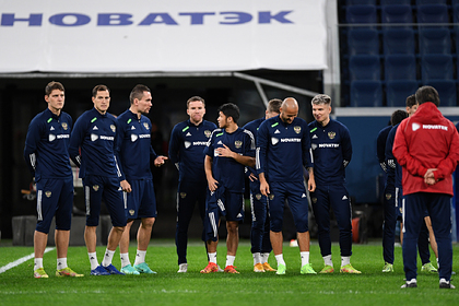 The starting lineup of the Russian national team for the match against Cyprus has been announced