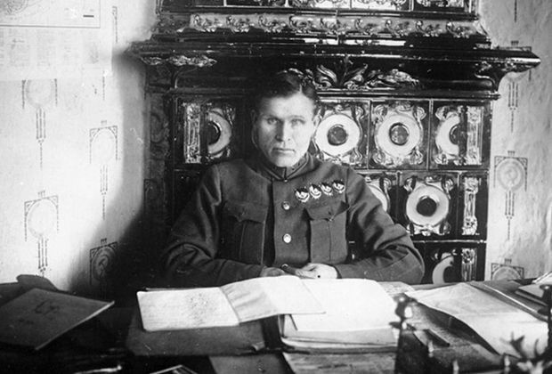 Советский военачальник Степан Вострецов