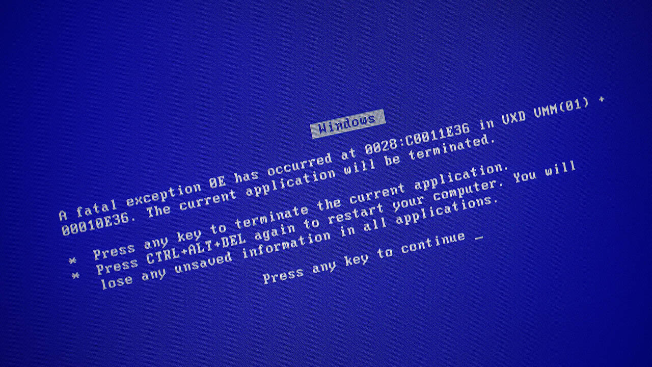 В Windows снова изменят цвет «синего экрана смерти»: Софт: Наука и техника:  Lenta.ru