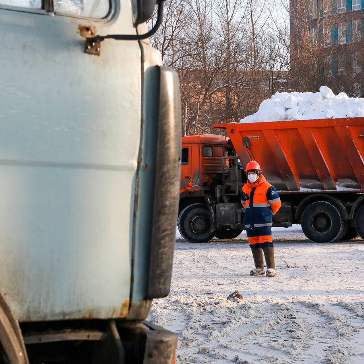 снегоплавильный пункт на мебельной