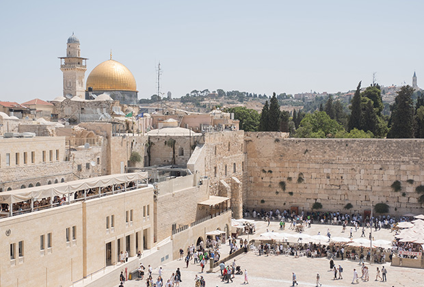 Иерусалимские святыни: Стена Плача (Котель) и Купол Скалы
